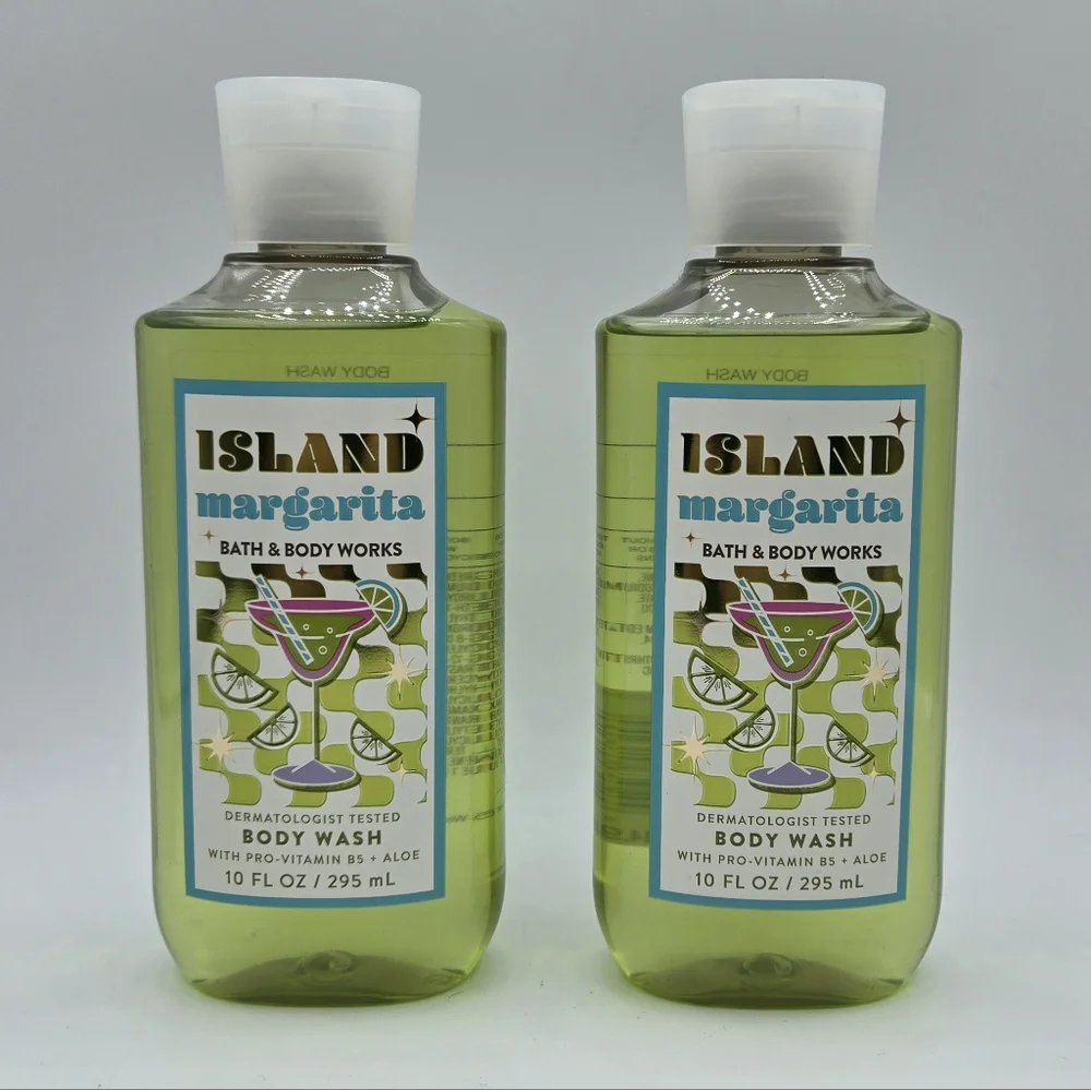 Bath and Body Works Island Margarita Body Wash Bundle Set